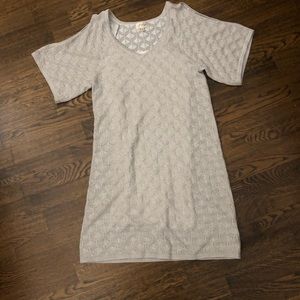 Metallic Cocktail Dress